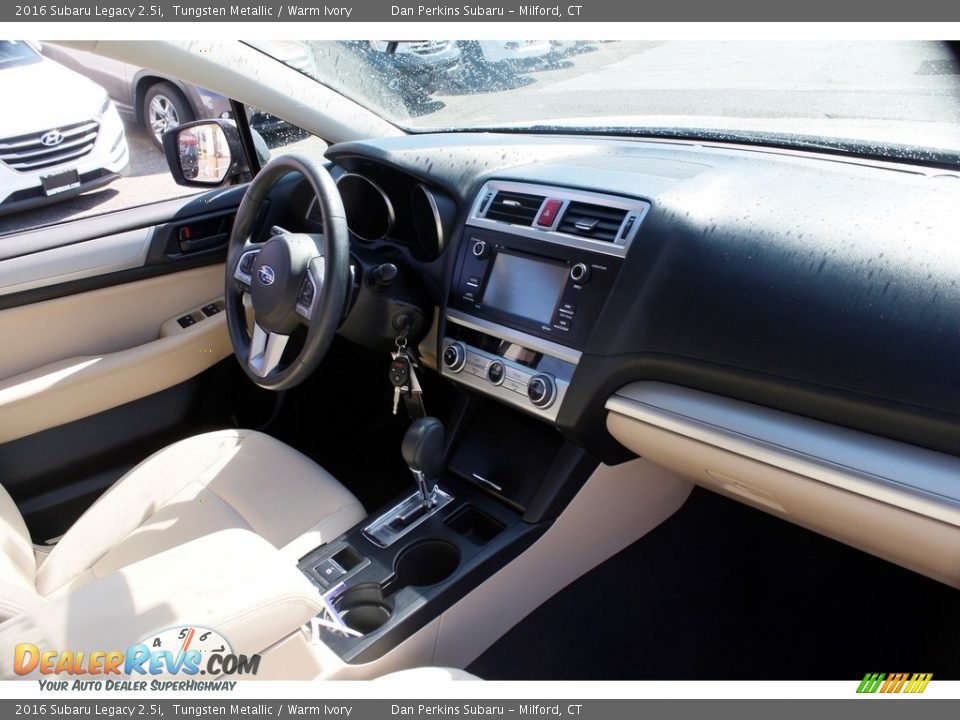 2016 Subaru Legacy 2.5i Tungsten Metallic / Warm Ivory Photo #15