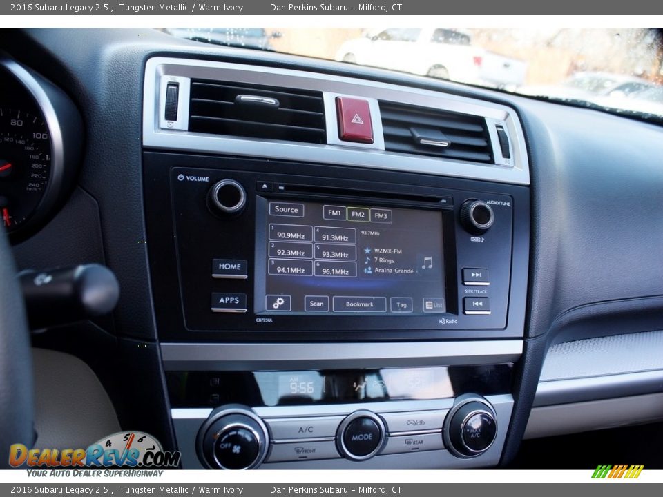 2016 Subaru Legacy 2.5i Tungsten Metallic / Warm Ivory Photo #18