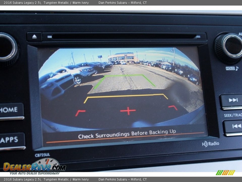 2016 Subaru Legacy 2.5i Tungsten Metallic / Warm Ivory Photo #19