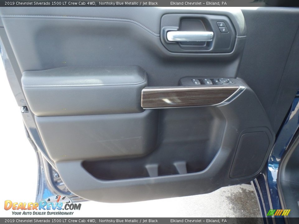 Door Panel of 2019 Chevrolet Silverado 1500 LT Crew Cab 4WD Photo #15