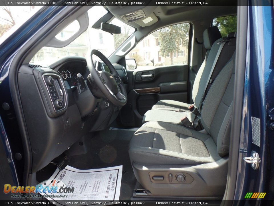 Front Seat of 2019 Chevrolet Silverado 1500 LT Crew Cab 4WD Photo #18