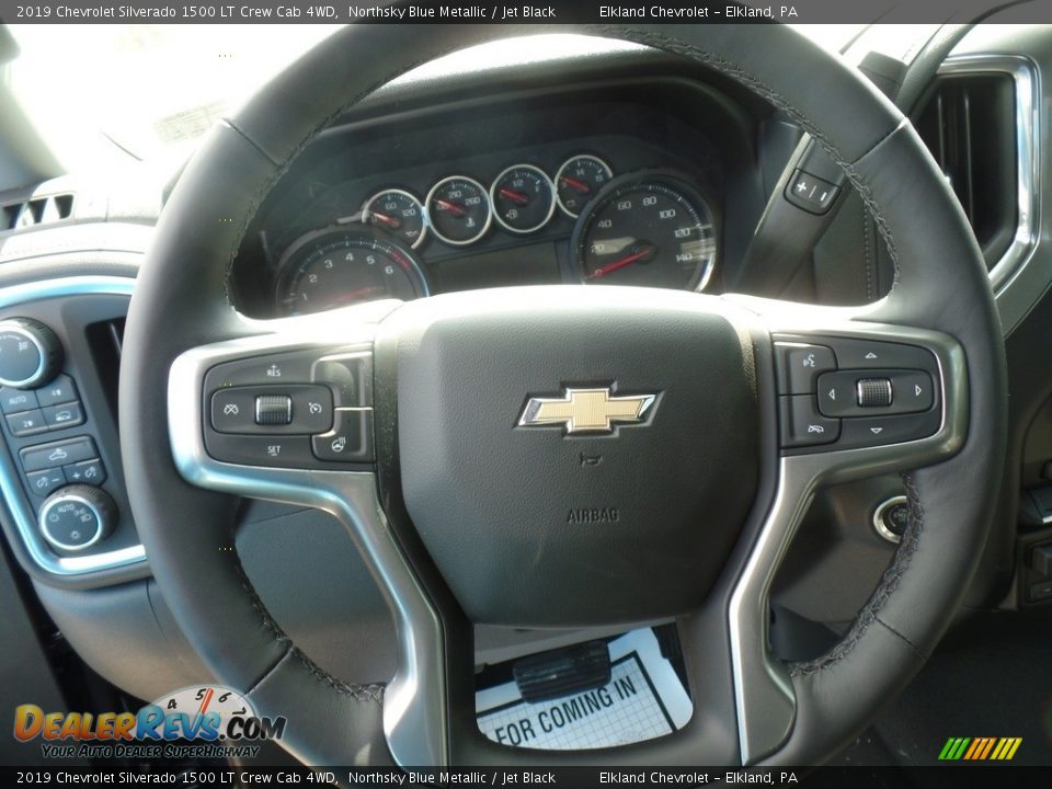 2019 Chevrolet Silverado 1500 LT Crew Cab 4WD Steering Wheel Photo #22