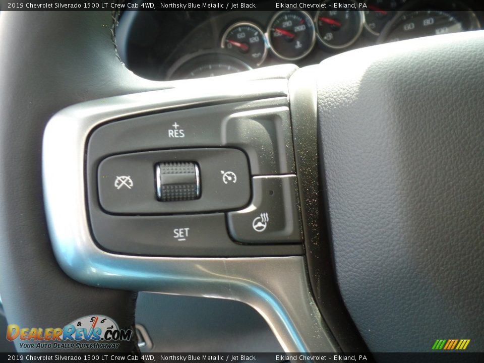 2019 Chevrolet Silverado 1500 LT Crew Cab 4WD Steering Wheel Photo #24