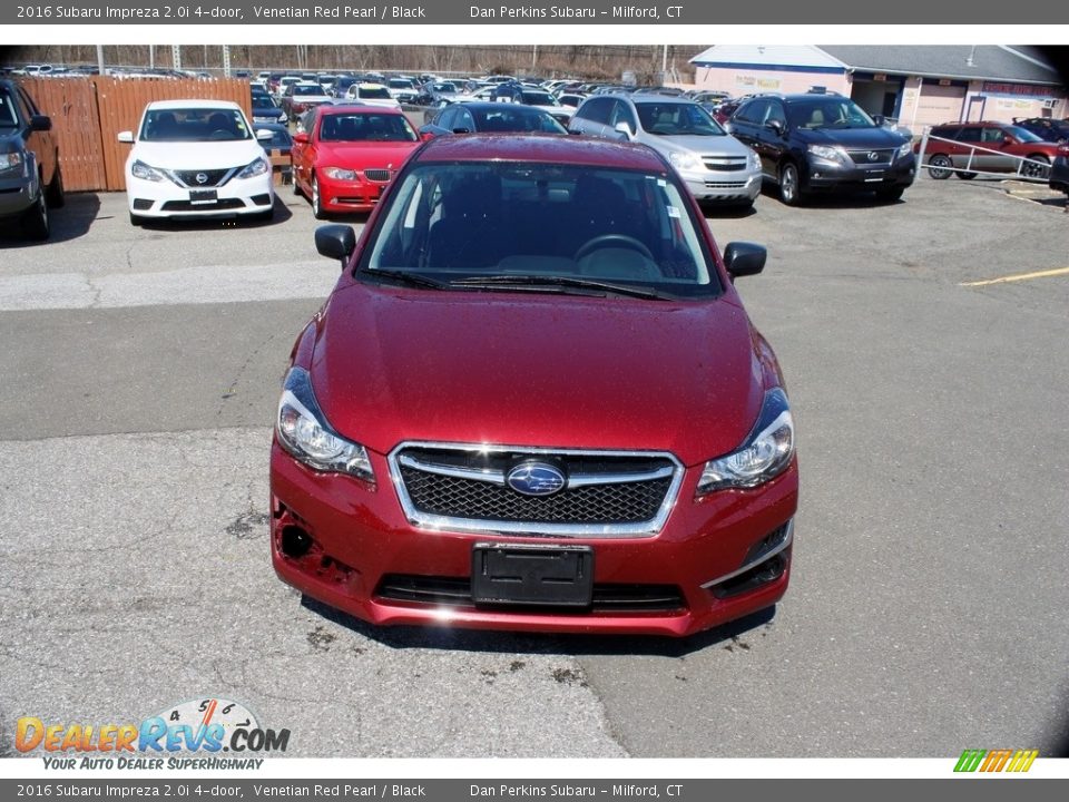 2016 Subaru Impreza 2.0i 4-door Venetian Red Pearl / Black Photo #2