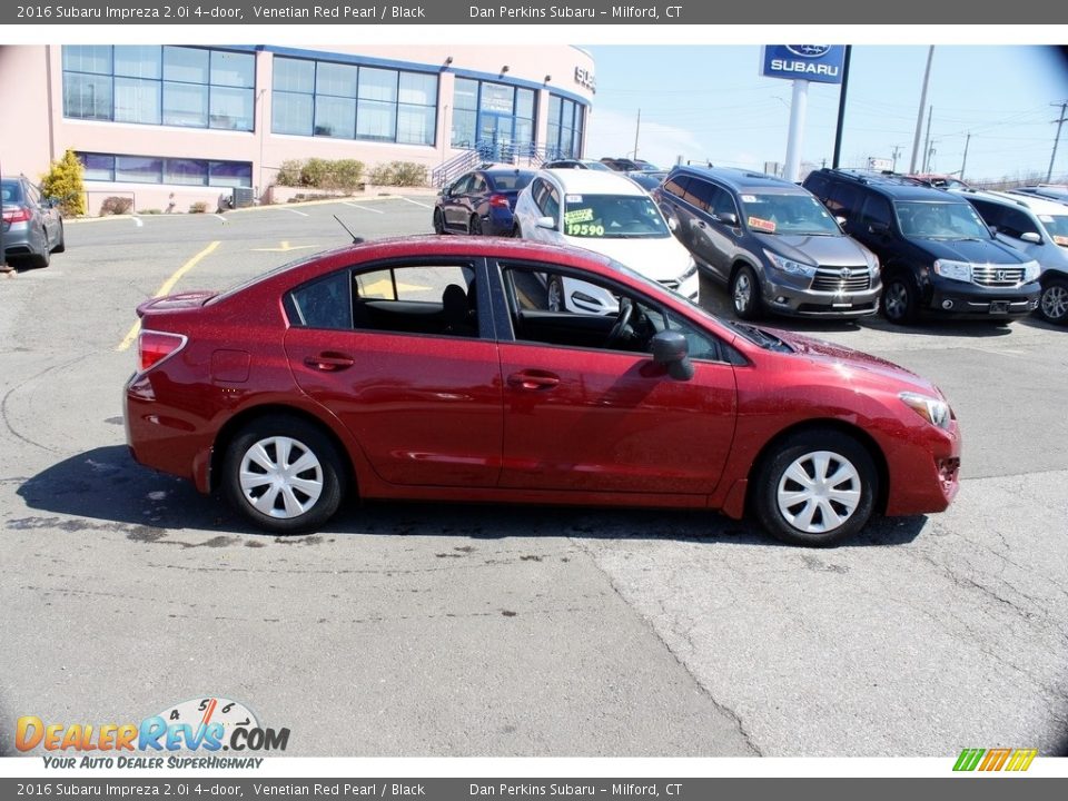 2016 Subaru Impreza 2.0i 4-door Venetian Red Pearl / Black Photo #4