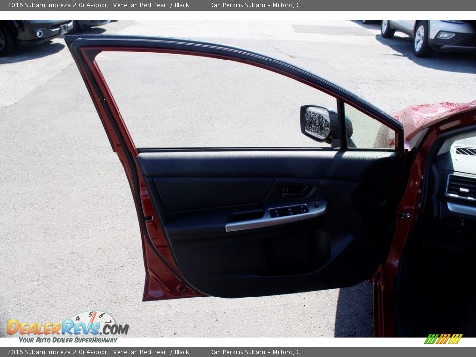 2016 Subaru Impreza 2.0i 4-door Venetian Red Pearl / Black Photo #9