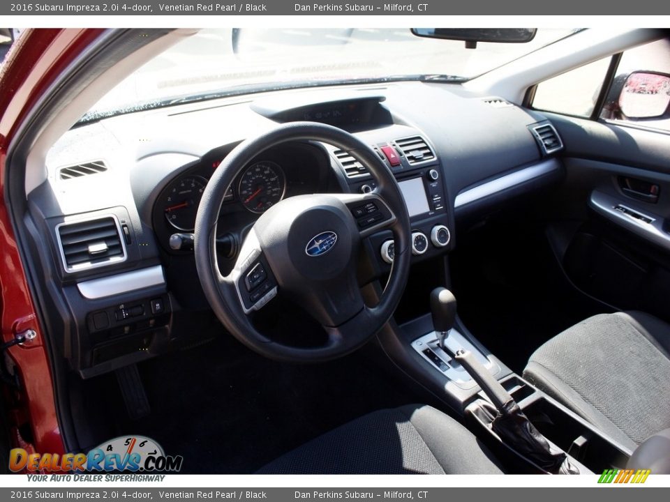 2016 Subaru Impreza 2.0i 4-door Venetian Red Pearl / Black Photo #10