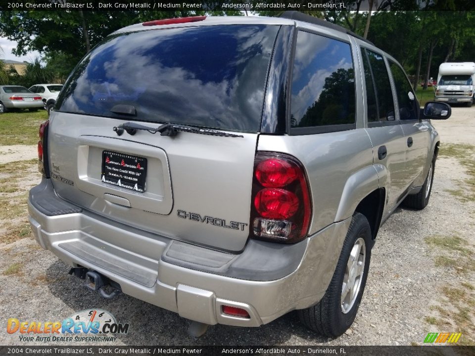 2004 Chevrolet TrailBlazer LS Dark Gray Metallic / Medium Pewter Photo #3