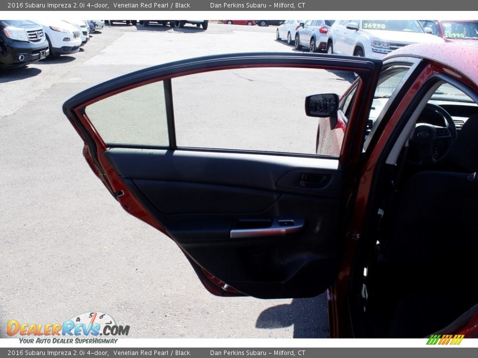 2016 Subaru Impreza 2.0i 4-door Venetian Red Pearl / Black Photo #11