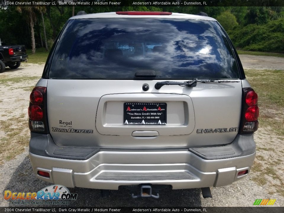 2004 Chevrolet TrailBlazer LS Dark Gray Metallic / Medium Pewter Photo #4