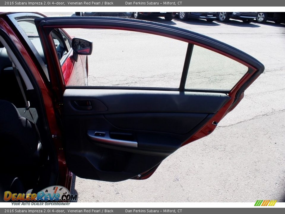 2016 Subaru Impreza 2.0i 4-door Venetian Red Pearl / Black Photo #14