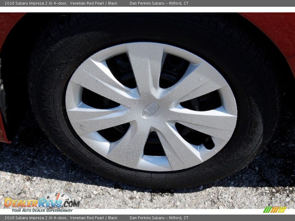 2016 Subaru Impreza 2.0i 4-door Venetian Red Pearl / Black Photo #17