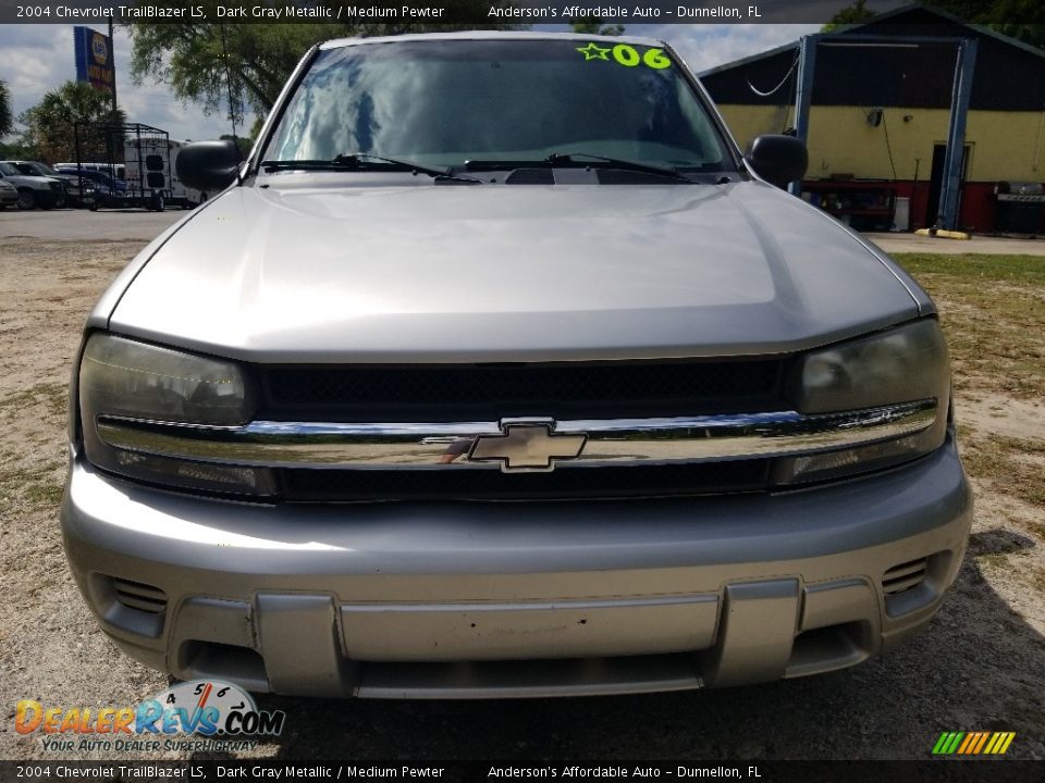 2004 Chevrolet TrailBlazer LS Dark Gray Metallic / Medium Pewter Photo #8