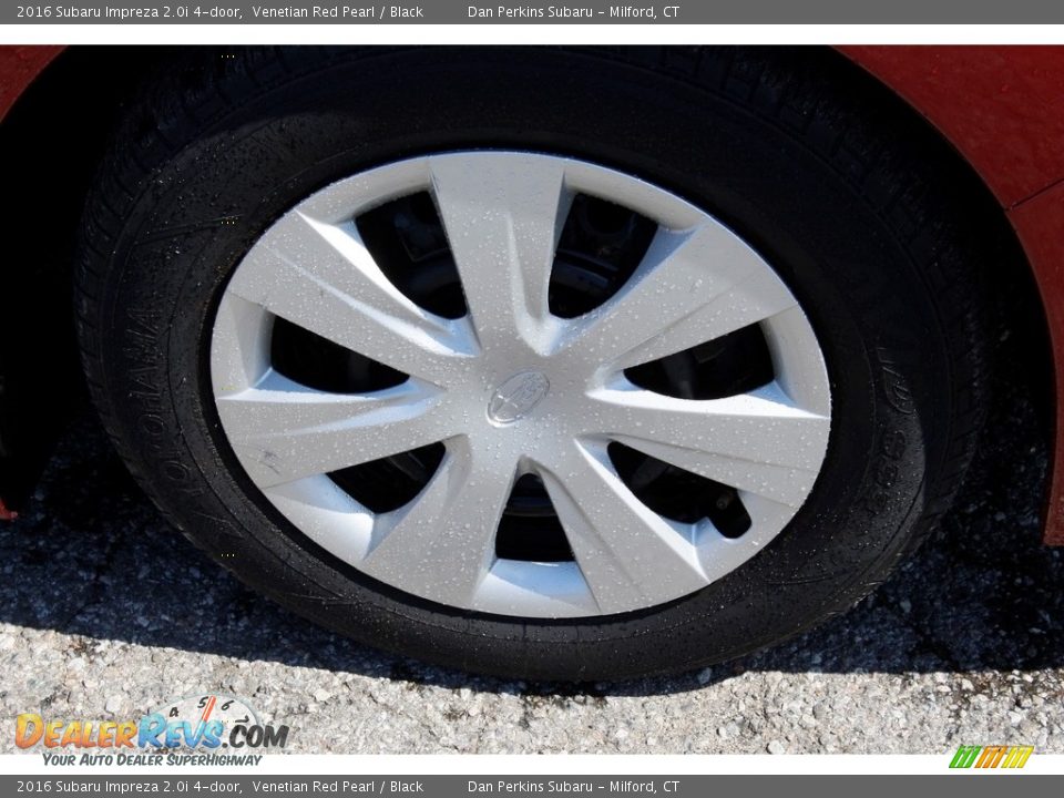 2016 Subaru Impreza 2.0i 4-door Venetian Red Pearl / Black Photo #18