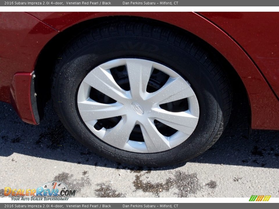 2016 Subaru Impreza 2.0i 4-door Venetian Red Pearl / Black Photo #19