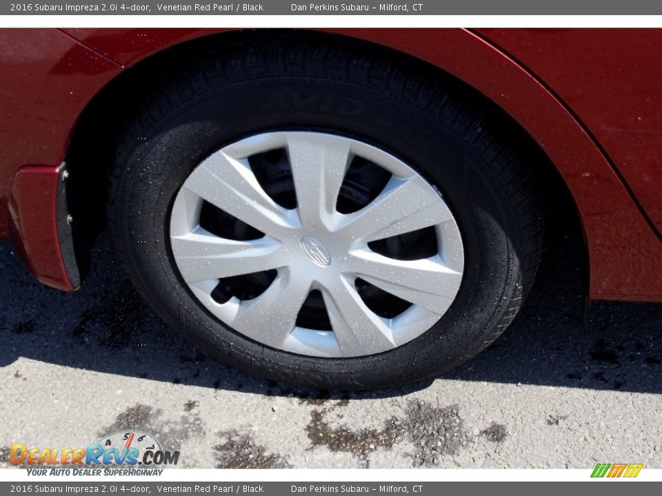2016 Subaru Impreza 2.0i 4-door Venetian Red Pearl / Black Photo #20