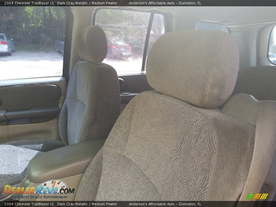 2004 Chevrolet TrailBlazer LS Dark Gray Metallic / Medium Pewter Photo #11