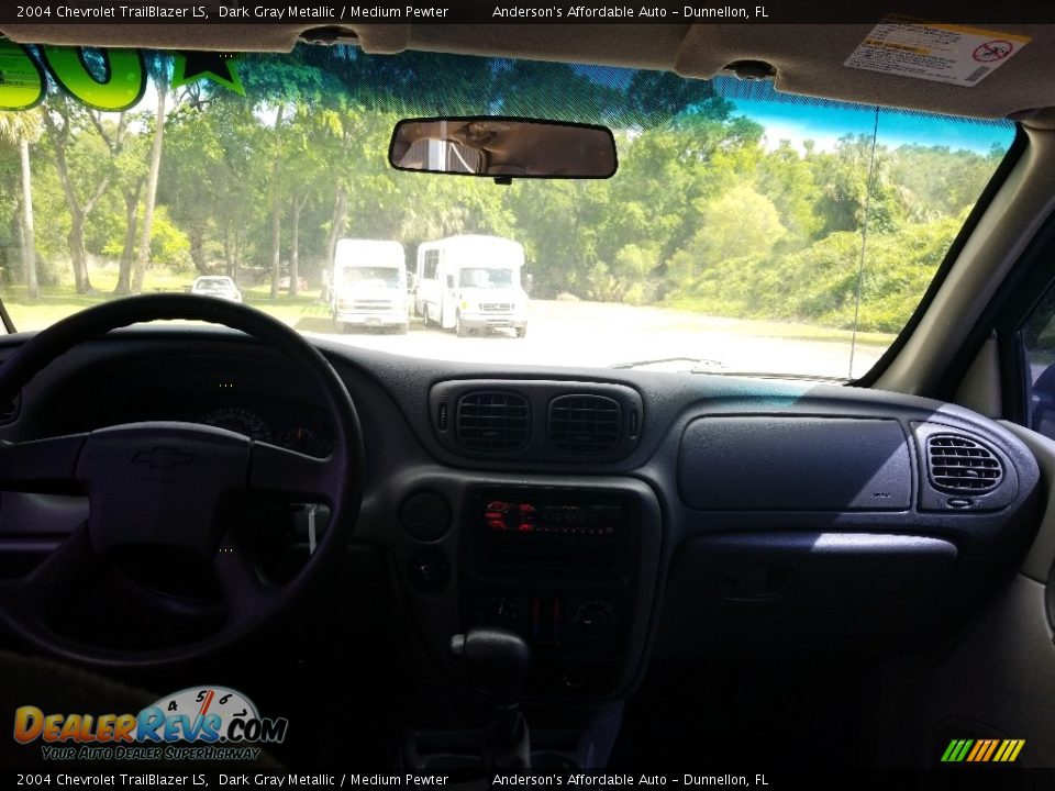 2004 Chevrolet TrailBlazer LS Dark Gray Metallic / Medium Pewter Photo #13