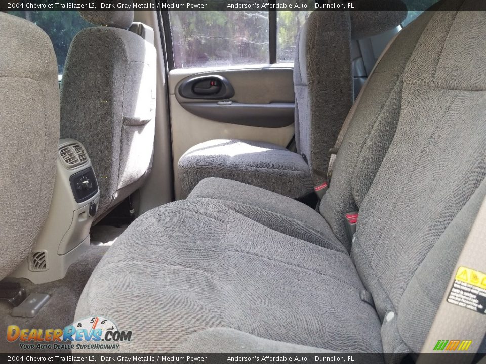 2004 Chevrolet TrailBlazer LS Dark Gray Metallic / Medium Pewter Photo #15