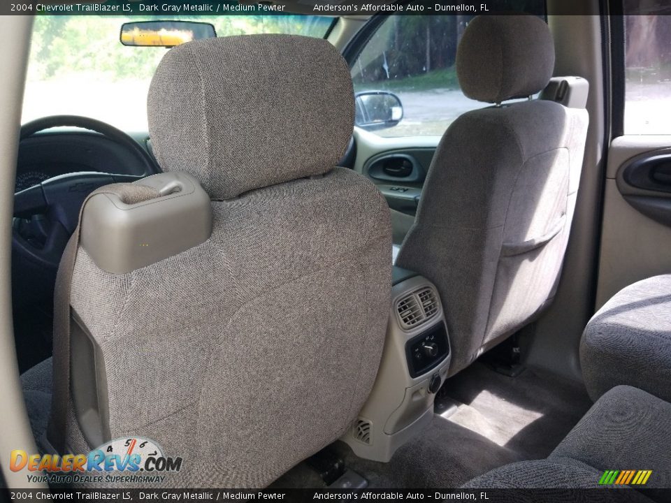 2004 Chevrolet TrailBlazer LS Dark Gray Metallic / Medium Pewter Photo #17
