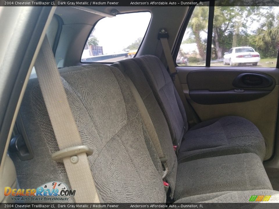 2004 Chevrolet TrailBlazer LS Dark Gray Metallic / Medium Pewter Photo #23