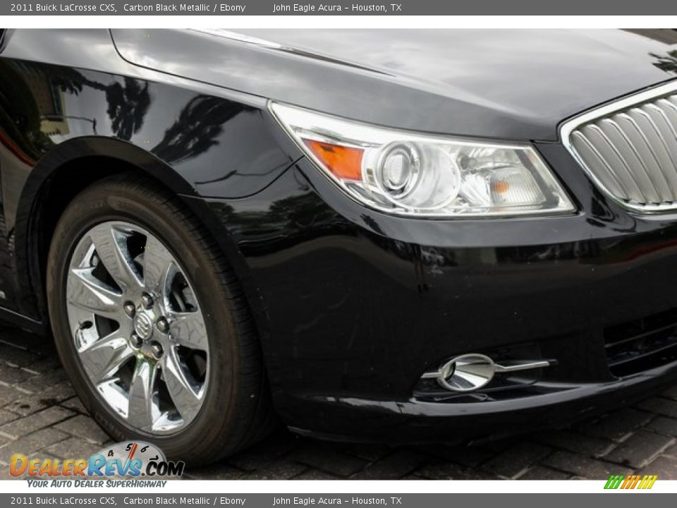 2011 Buick LaCrosse CXS Carbon Black Metallic / Ebony Photo #12