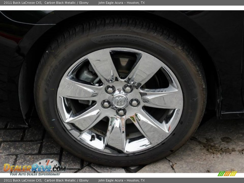 2011 Buick LaCrosse CXS Carbon Black Metallic / Ebony Photo #13