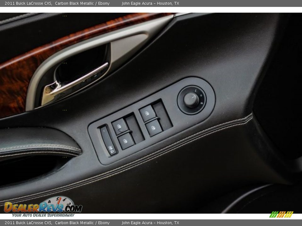 2011 Buick LaCrosse CXS Carbon Black Metallic / Ebony Photo #15