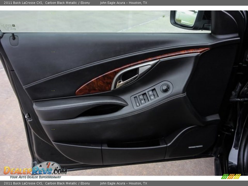 2011 Buick LaCrosse CXS Carbon Black Metallic / Ebony Photo #18