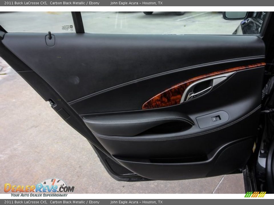 2011 Buick LaCrosse CXS Carbon Black Metallic / Ebony Photo #20