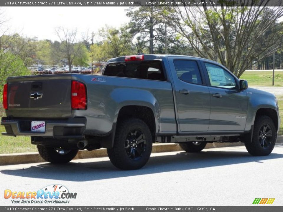 2019 Chevrolet Colorado Z71 Crew Cab 4x4 Satin Steel Metallic / Jet Black Photo #3