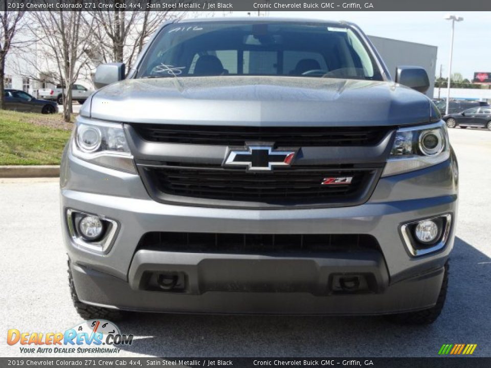 2019 Chevrolet Colorado Z71 Crew Cab 4x4 Satin Steel Metallic / Jet Black Photo #4