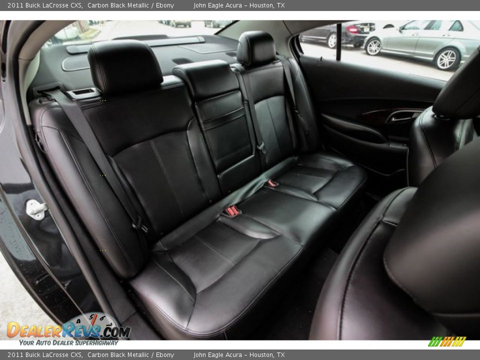 2011 Buick LaCrosse CXS Carbon Black Metallic / Ebony Photo #23