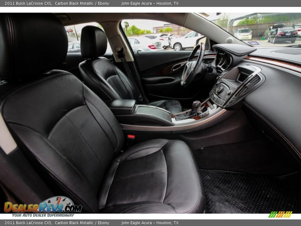 2011 Buick LaCrosse CXS Carbon Black Metallic / Ebony Photo #25