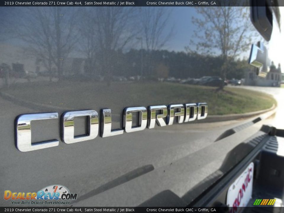 2019 Chevrolet Colorado Z71 Crew Cab 4x4 Satin Steel Metallic / Jet Black Photo #8
