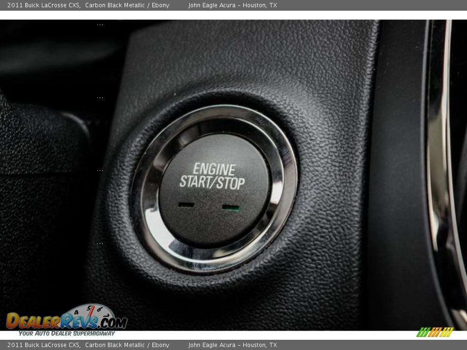 2011 Buick LaCrosse CXS Carbon Black Metallic / Ebony Photo #30