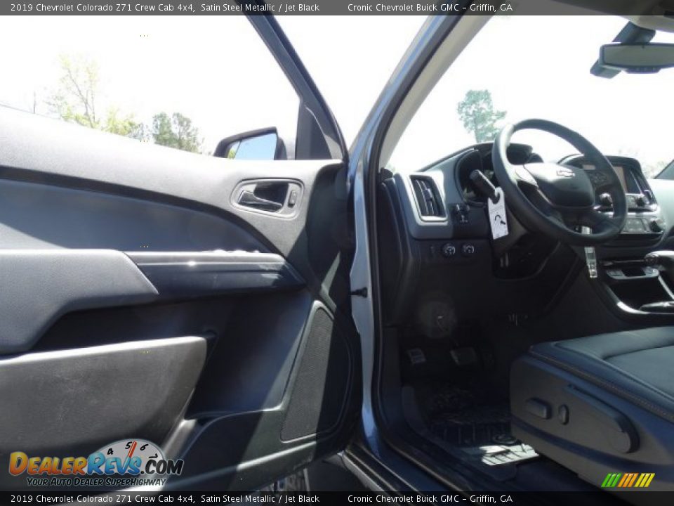 2019 Chevrolet Colorado Z71 Crew Cab 4x4 Satin Steel Metallic / Jet Black Photo #11