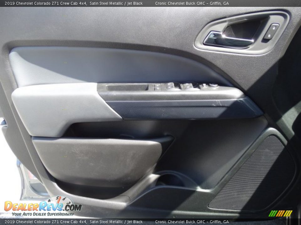 2019 Chevrolet Colorado Z71 Crew Cab 4x4 Satin Steel Metallic / Jet Black Photo #12