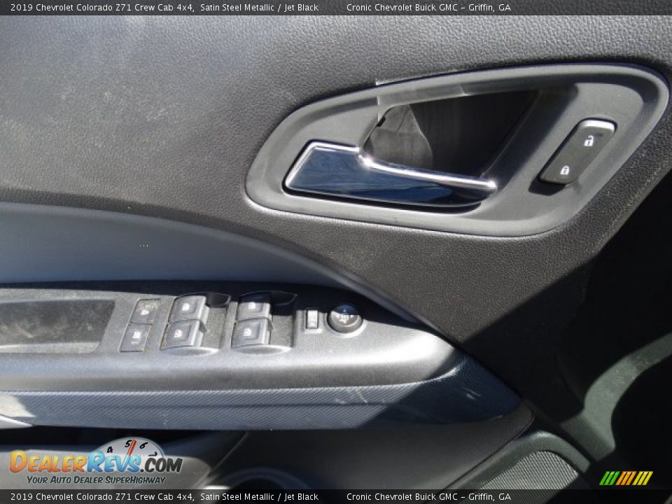 2019 Chevrolet Colorado Z71 Crew Cab 4x4 Satin Steel Metallic / Jet Black Photo #13