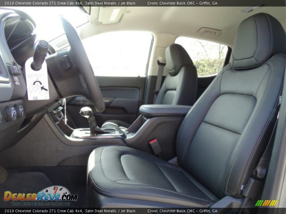 2019 Chevrolet Colorado Z71 Crew Cab 4x4 Satin Steel Metallic / Jet Black Photo #14