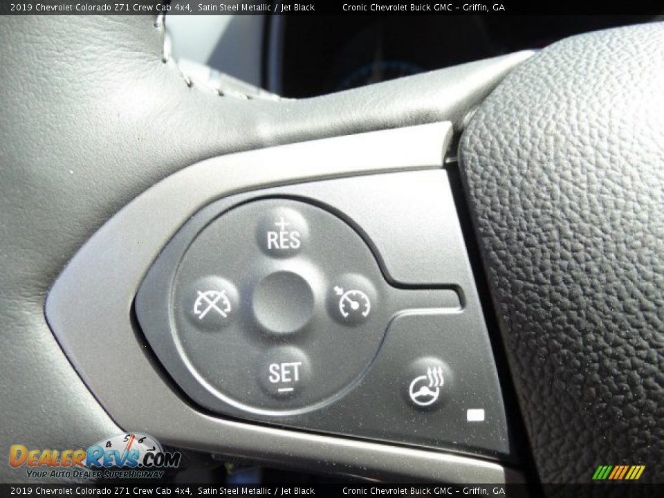 2019 Chevrolet Colorado Z71 Crew Cab 4x4 Satin Steel Metallic / Jet Black Photo #16