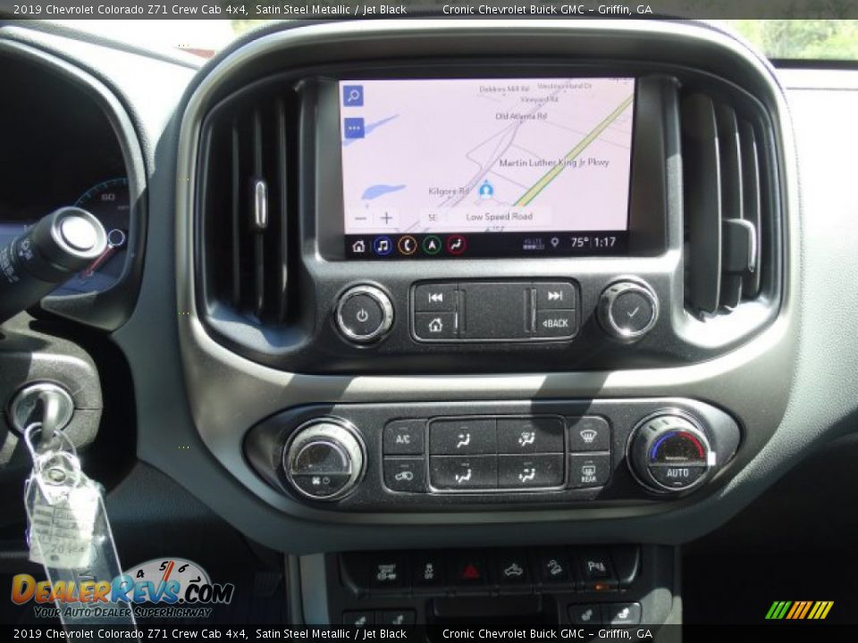 2019 Chevrolet Colorado Z71 Crew Cab 4x4 Satin Steel Metallic / Jet Black Photo #19