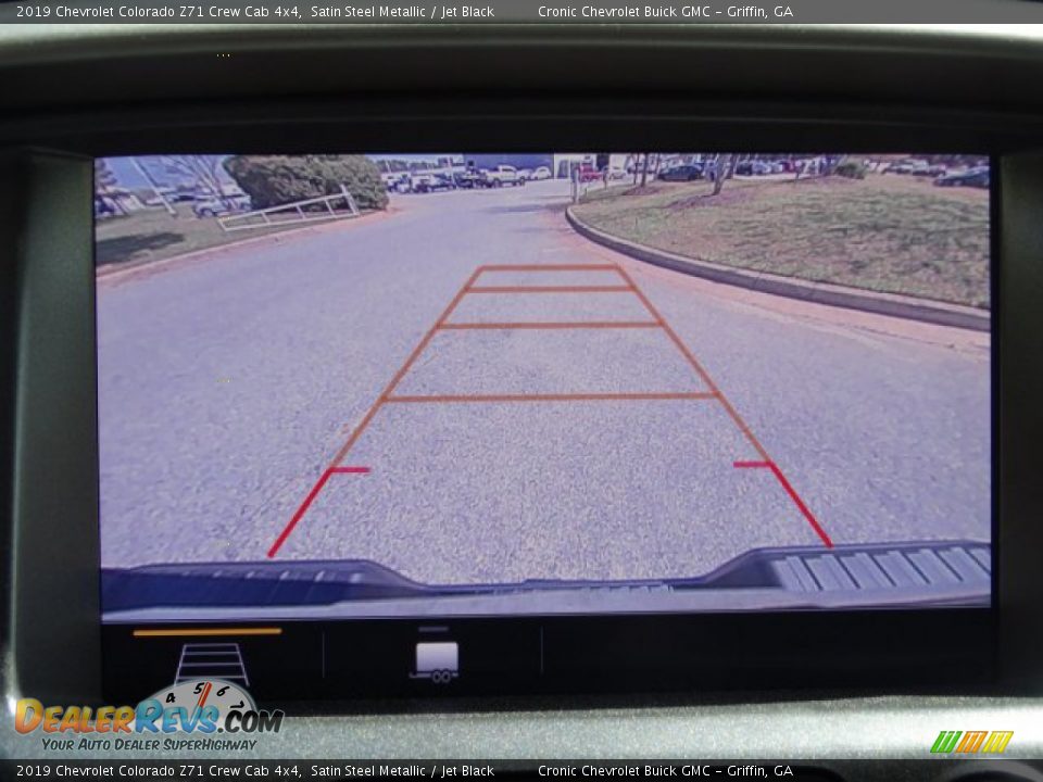 2019 Chevrolet Colorado Z71 Crew Cab 4x4 Satin Steel Metallic / Jet Black Photo #21