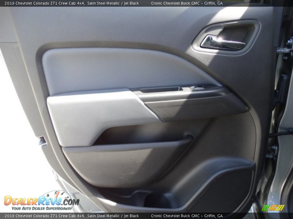 2019 Chevrolet Colorado Z71 Crew Cab 4x4 Satin Steel Metallic / Jet Black Photo #23