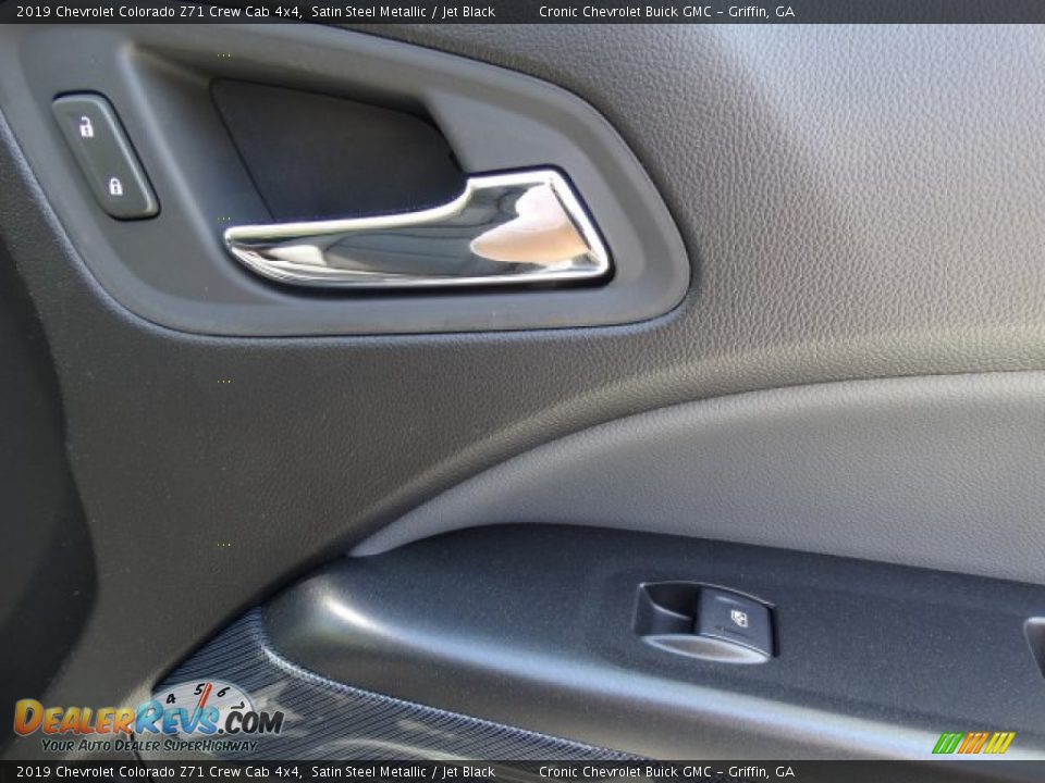 2019 Chevrolet Colorado Z71 Crew Cab 4x4 Satin Steel Metallic / Jet Black Photo #26