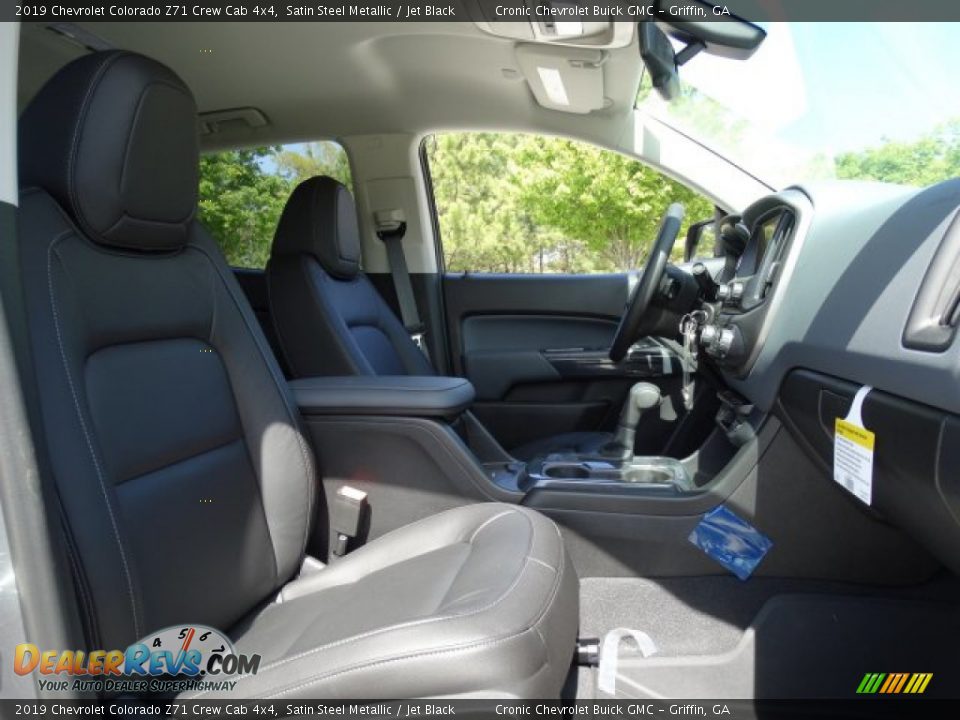 2019 Chevrolet Colorado Z71 Crew Cab 4x4 Satin Steel Metallic / Jet Black Photo #27