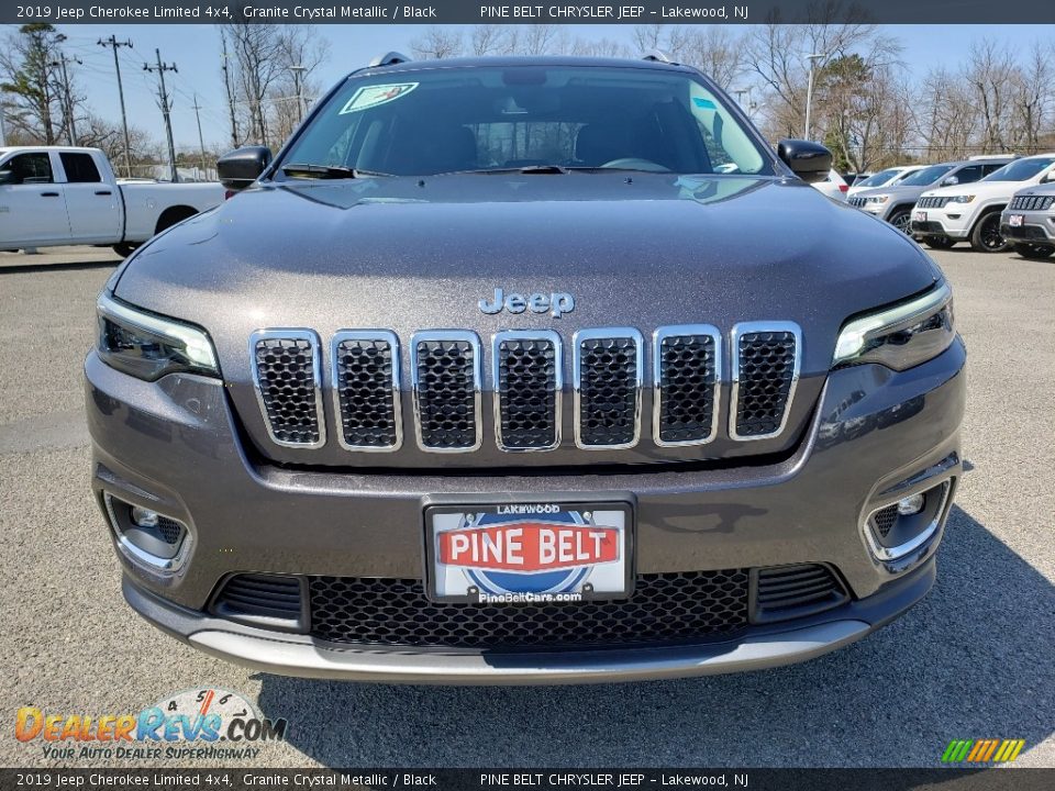 2019 Jeep Cherokee Limited 4x4 Granite Crystal Metallic / Black Photo #2