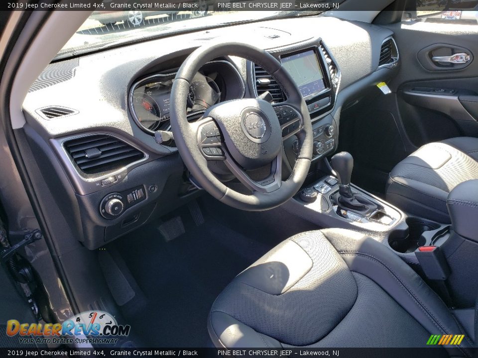 2019 Jeep Cherokee Limited 4x4 Granite Crystal Metallic / Black Photo #7