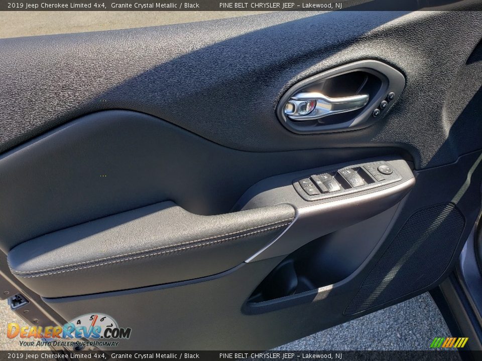 2019 Jeep Cherokee Limited 4x4 Granite Crystal Metallic / Black Photo #8