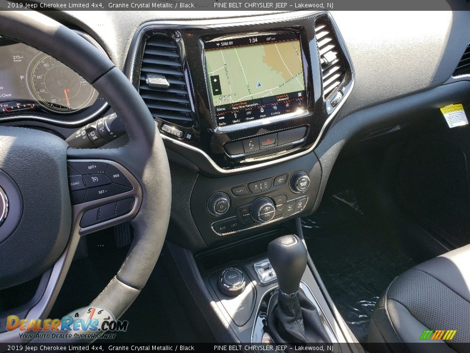 2019 Jeep Cherokee Limited 4x4 Granite Crystal Metallic / Black Photo #10